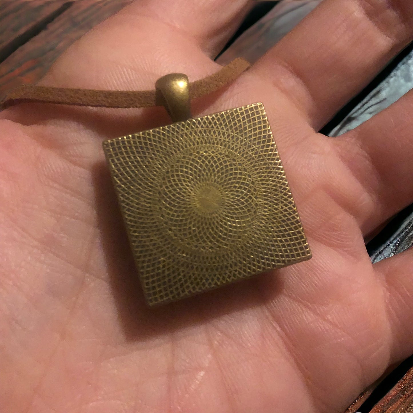 Calendula - Pot Marigold Pendant